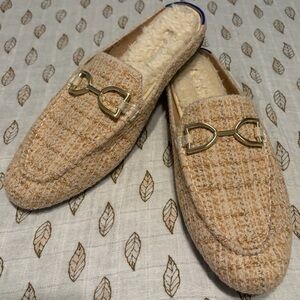 Rothy's Moonlit Tweed Cozy Bit Loafer Mule